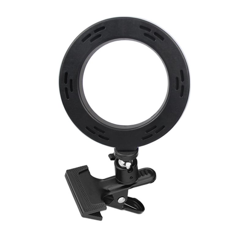 6-inch Fill Light & 8-inch Ring Clip Light for Video Conferencing and Live Streaming