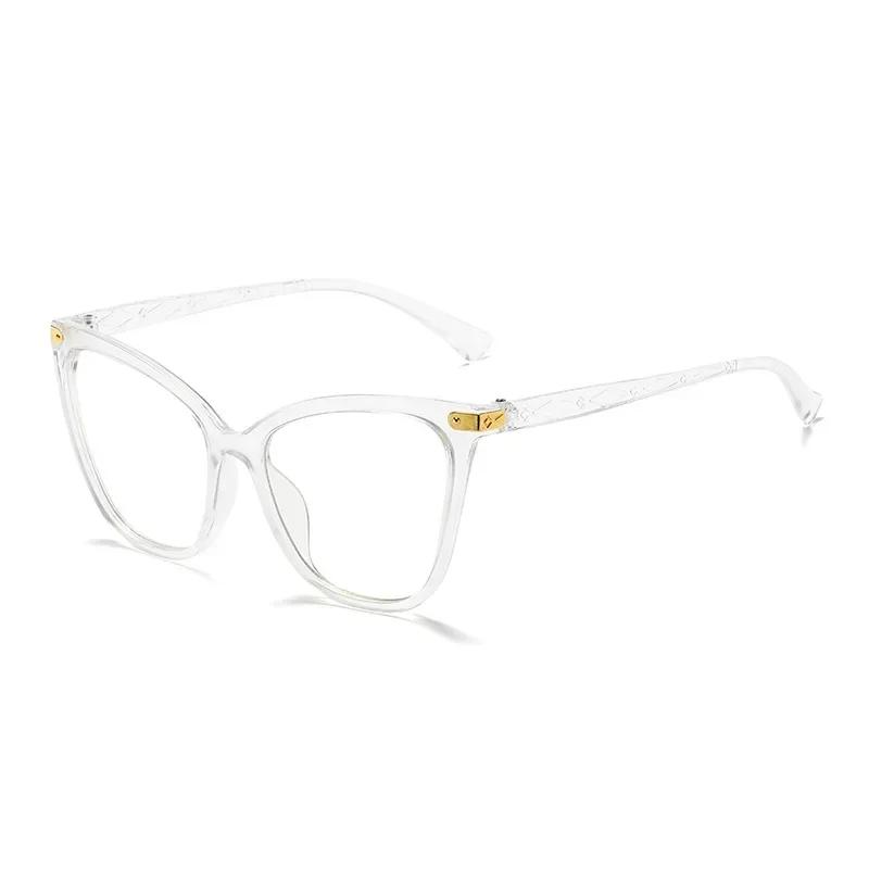 Fashionable Personality Cat Eye Sunglasses Ultra Light Large Framed Uv400 Protection Unisex Shades Glasses Street Photography