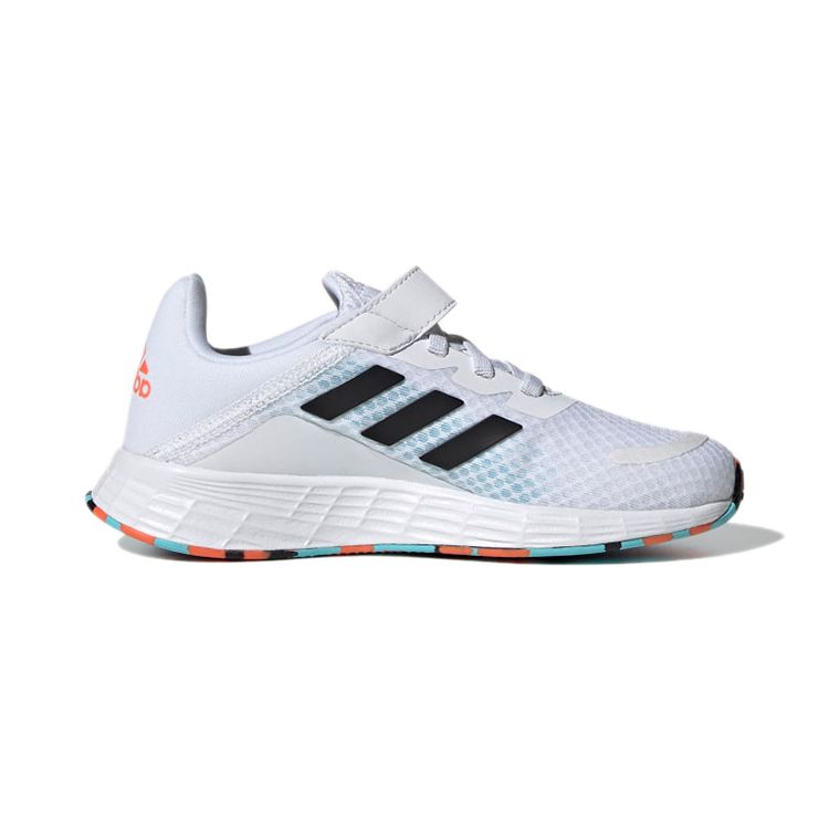 Adidas Duramo Sl Non-Slip Low-Top Kids Running Shoes Kids Running Shoes White Black Blue GW2241