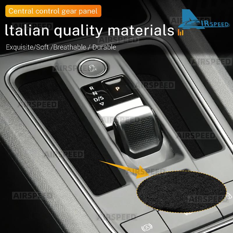 For Seat Leon MK4 Cupra Leon Cupra Formentor     2024 2025 Central Control Gear Panel Storage Sticker Interior