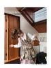 2025 Retro French Sweet Print Vest, Shirt, and Pleated Skirt Set