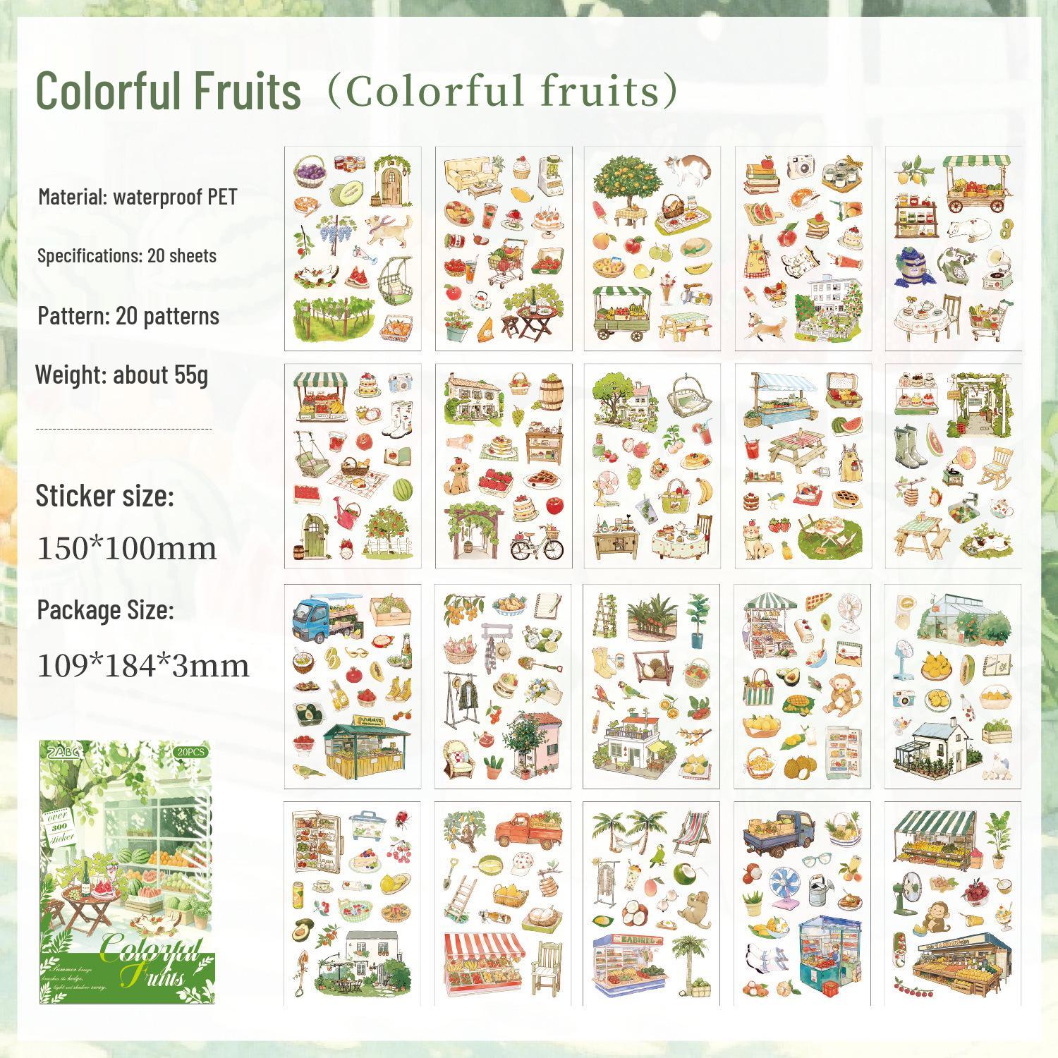 Delicious Time: Children s DIY Scenery Sticker Book