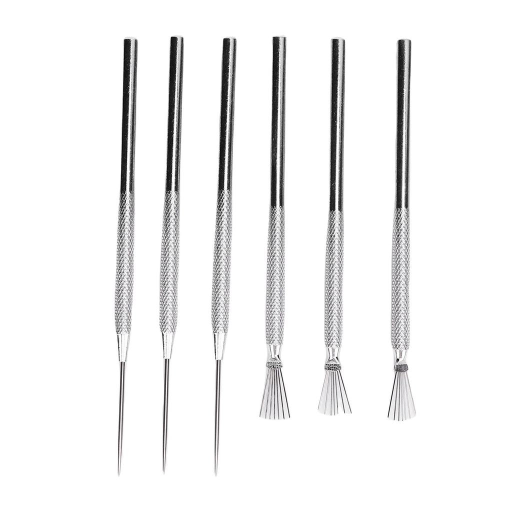 Clay Needle Tools Ergonomic Handle Stainless Steel Clay Pottery Sculpting Texturing Modeling Tools