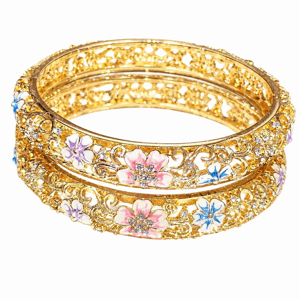 Traditional Vintage Cloisonne Bangle Colorful Women's Hand Bracelet Enamel Bangle  Gift