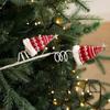 Striped Boots Christmas Elf Legs Doll Plush Holiday Home Ornaments  Navidad Celebration
