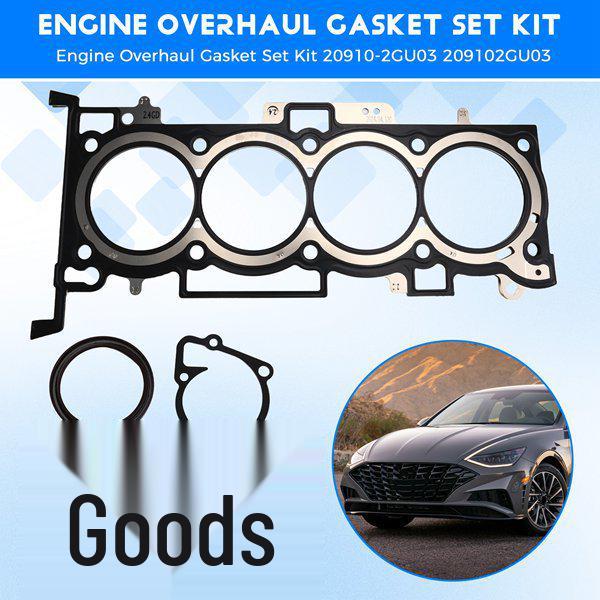 Engine Overhaul Gasket Kit for Hyundai Kia (2014-2020) - Part 20910-2GU03