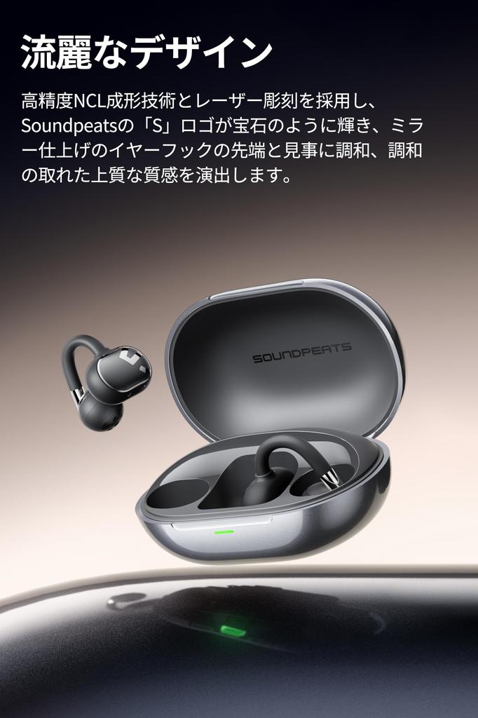SOUNDPEATS Clip1 Wireless Earbuds with and Dolby Audio Up to 40 Hours of Fast Bluetooth and a Dedicated Features include IPX5 and compact Summer Award