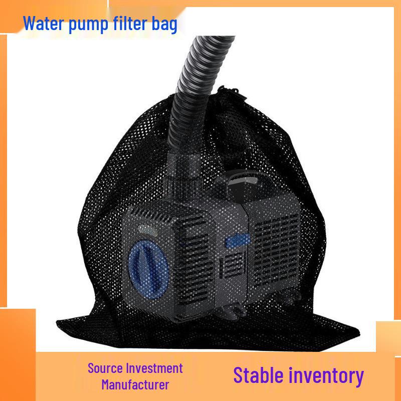 

Large Polyester Water Pump Filter Bag Model Black 31x41