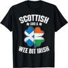 Schottisch und ein bisschen irisch - Schottland Irland Erbe T-Shirt