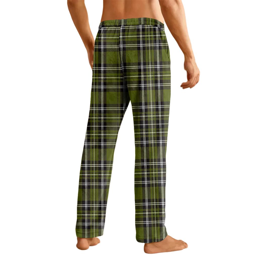Men's Home Soft Pajama Pants Drawstring With Pockets Casual Sports Pants