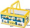 Skater Foldable Storage Box, Toy Box with Handle, Stackable Basket, Minions, 38x25x19.5cm (BWOT13-A)