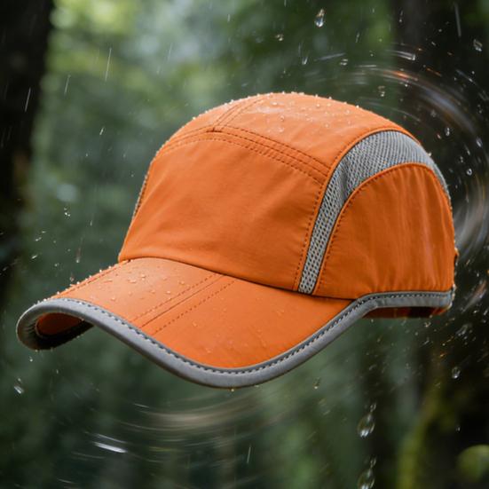 Cappello da Baseball con Visiera Estesa Rete Traspirante Pieghevole Cappello Parasole Portatile Asciugatura Rapida Cappello per Esercizio all'Aperto