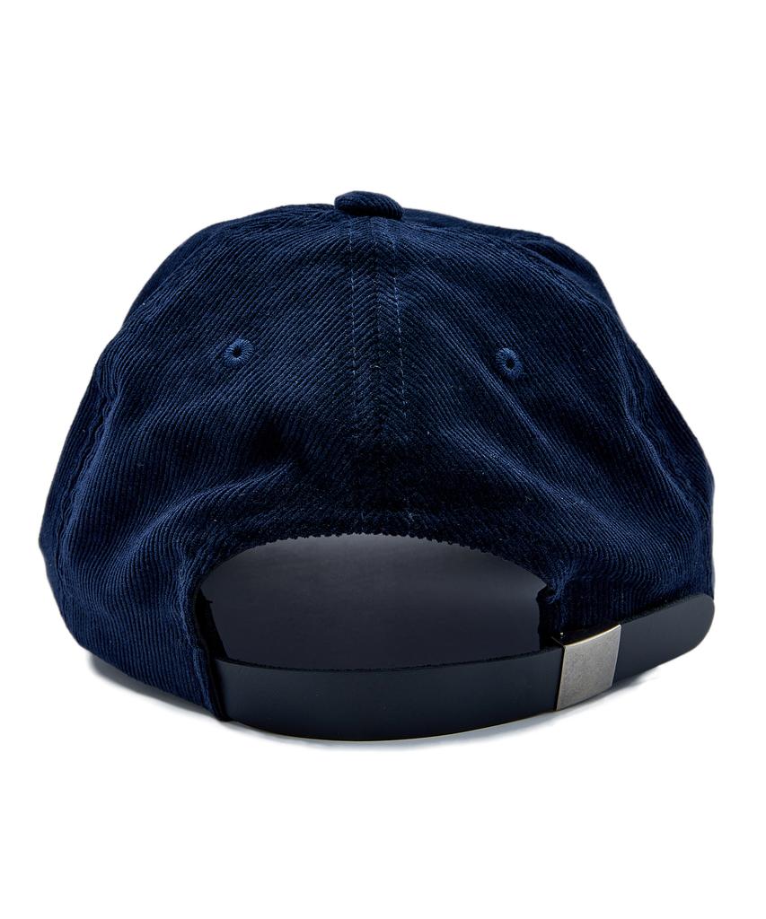Midieomseu Corduroy Earth Ball Cap - Navy