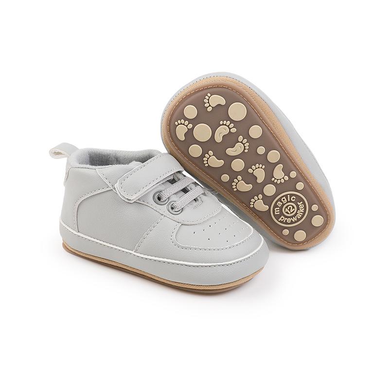 Gamilo Infant Shoes: 0-12 Months Baby Boy Walker Shoes with Indoor Rubber Soles for Spring and Autumn
