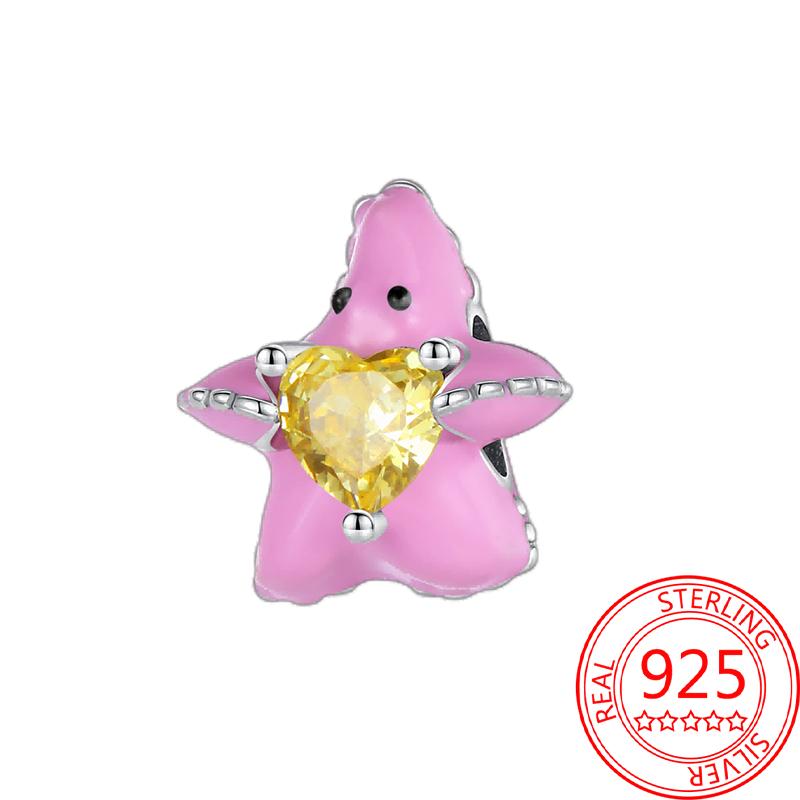 Summer Copper Sea World Kingdom Charm Pendant Beads Fit Charms Original Bracelet For Women Jewelry Making