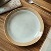 Special-Shaped Plate, Ceramic Plate, Creative Splicing Plate, Retro Style Tableware Plate, Household Vegetable Plate, Pasta Plate, Salad Plate.