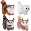 Baby Toy Soft Artifical Animal Fake Cat Plush Cat Toys Stuffed Kitten Cat Model Simulation Cat