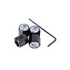 Car Wheel Anti-Theft Tire Valve Stem Cap Air Leakproof Cover for Subaru Forester Ascent BRZ Legacy Levorg Outback Tribeca WRX XV Y7