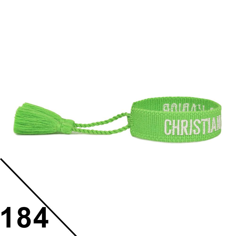 Handmade Embroidered Friendship Bracelet with Tassels for Women