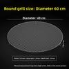 Food Grade 304 Stainless Steel Square Grill Mesh Pork Smoking Rack Charcoal Grill Cooking Tool for Indoor And Outdoor BBQ