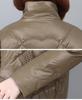 2024 Korean Style Women's Shiny Down Jacket - Winter Fashion Loose Fit, Thick Warm Coat for Mid-Aged Women