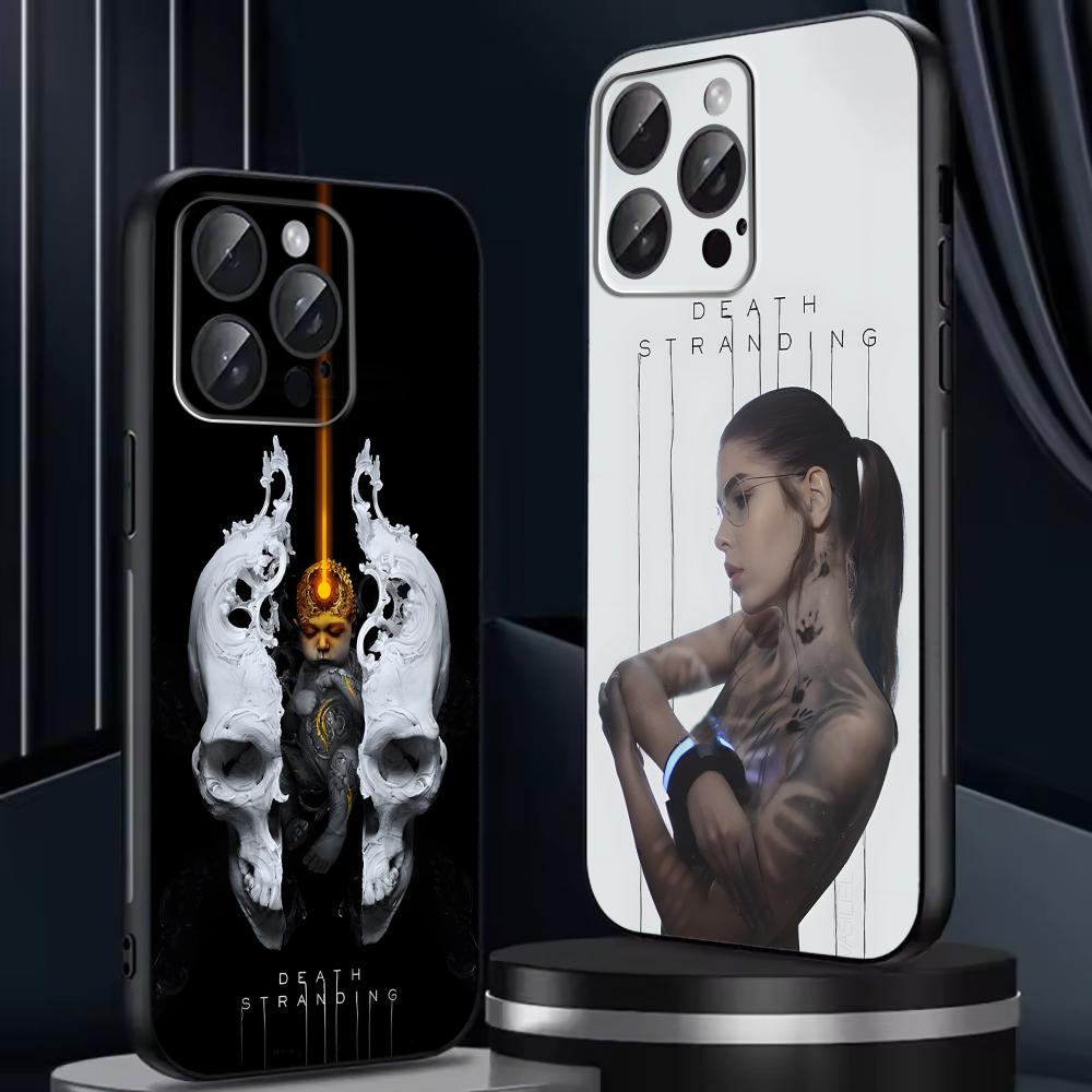 HOT GAME Death Stranding   Phone Case For iPhone17 16 16e 15 14 13 12 11 Plus Mini Pro Max Soft black Shockproof Cover