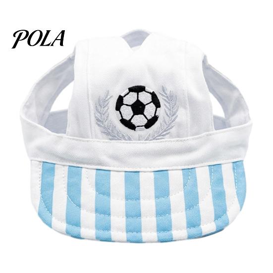 Pet Football Hat, Lightweight Breathable Dog Baseball Cap, Adjustable Strap Cap with Ear Holes for Dogs Cats, Outdoor Sun Protection Cap