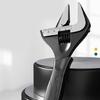 Wide Mouth Adjustable Wrench Wide Jaw, Comfortable Handle for Plumbing Projects