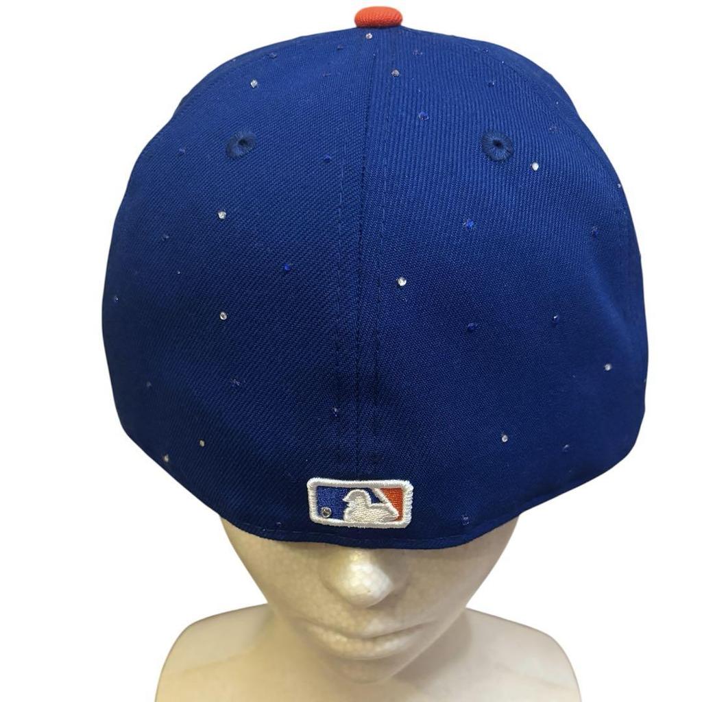 [USED] Super Rare! NY New York Mets Jewel Bling Stone New Era Yzerr