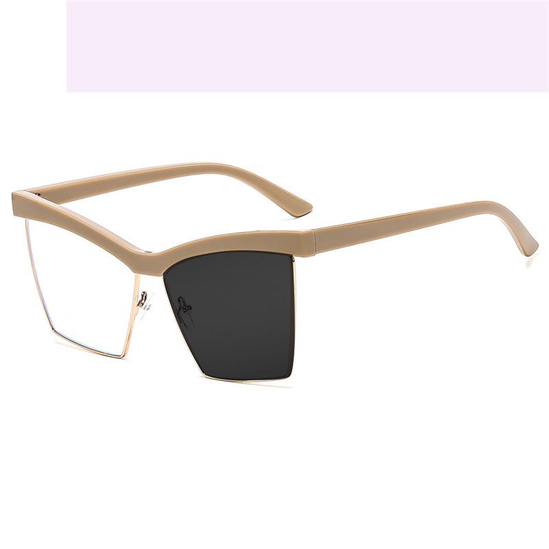 Square Eyebrow Frame Hyperopia Eyewear Photochromic Anti Blue Light Computer Women Reading Glasses 0 to +600