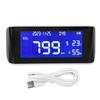 Kohlendioxid-Detektor Haus Schreibtisch Luftqualitätsmonitor Tragbar Handheld CO2 Temperatur Feuchtigkeitssensor