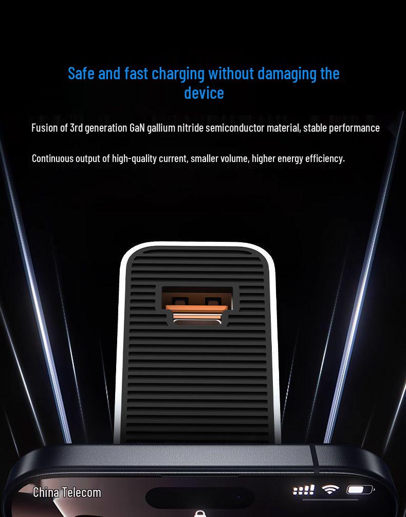 120W GaN Charger for Fast Charging: Compatible with Vivo, Huawei, Xiaomi, OnePlus, Samsung & Apple Devices