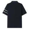 Navigare Men's Skin-Friendly Stretch Short-Sleeve Polo Shirt