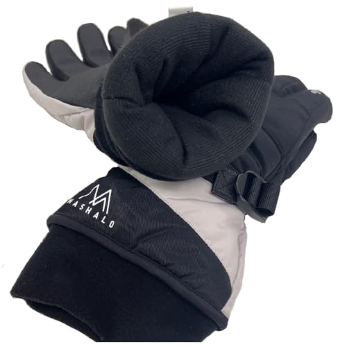 MASHALO Schneehandschuhe MSG-125 SCHWARZ UNISEX M