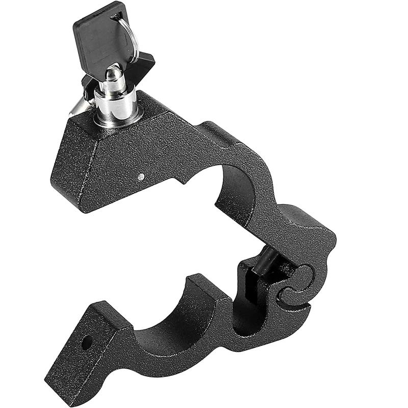 Motorcycle Handlebar Lock Handlebar Brake Handle Solid Lock Imitating Steal Lock Pull Rod ATV Dirt Street Bikes Anti Theft