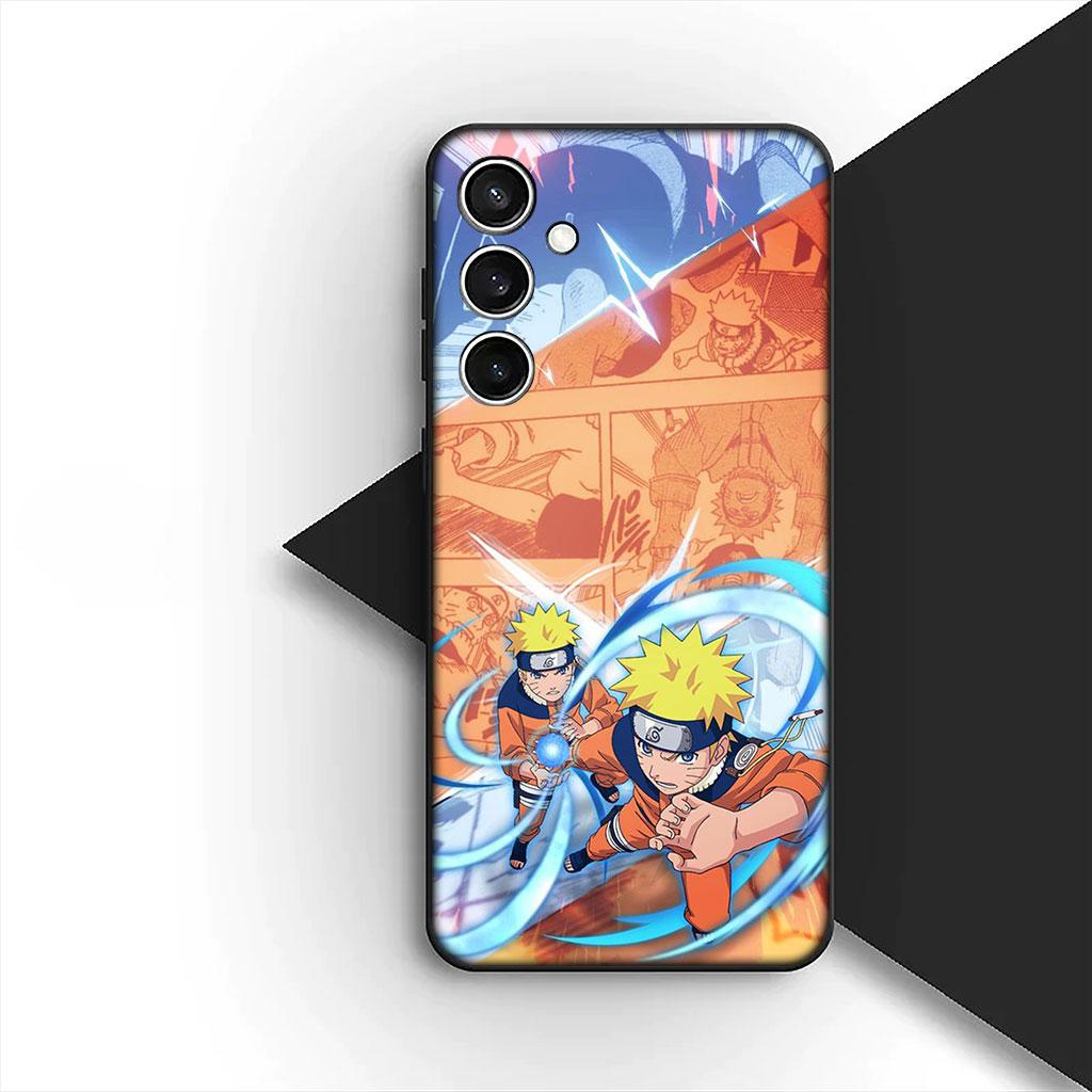 Jiraiya Narutos Sasuke Silicone Phone Cover for Samsung Galaxy S25 S24 S23 FE Ultra Plus S7 Edge S25+ S23+ A56 5G Soft Case