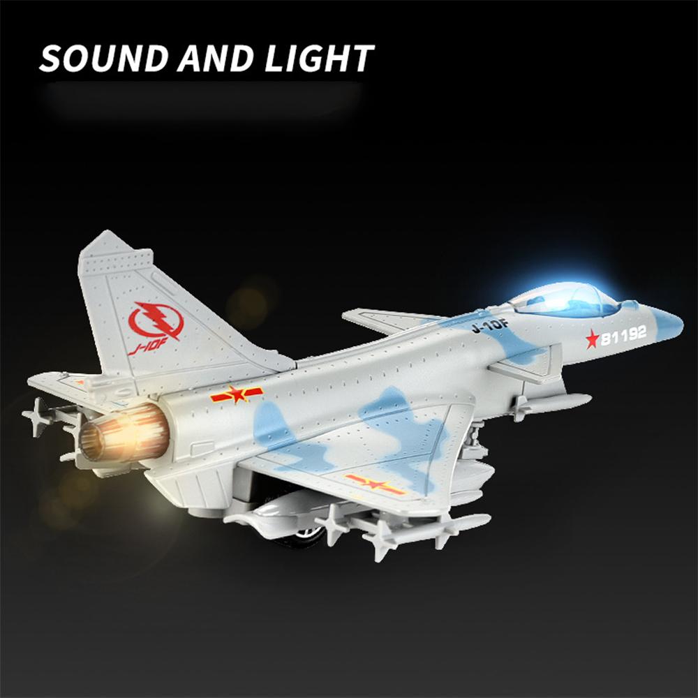 1/50 Scale J10 Fighter Model,  Alloy Fighter Lifelike Structures with Showing Stand for Household for Bedroom