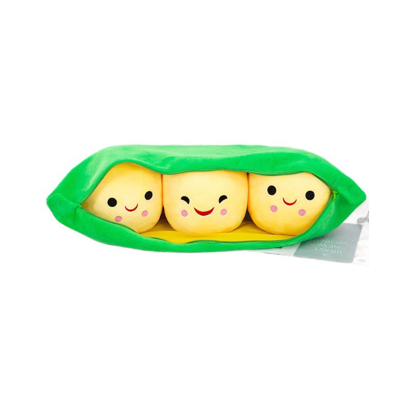 Pea Pod Plush Toy Doll - Cute Bean Couple Sleeping Pillow Valentine's Day Gift