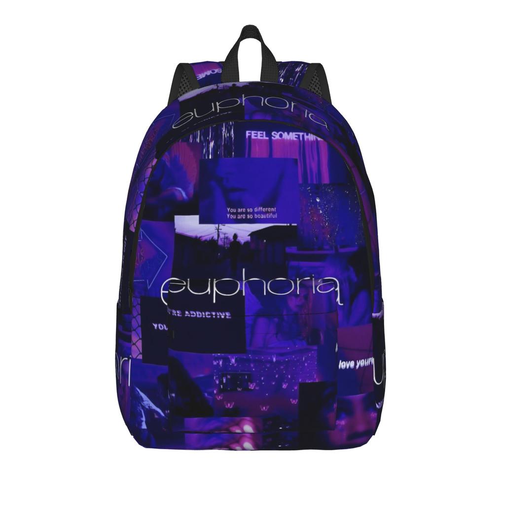 Euphorias Season 3  Classical Backpack Durable High School Hiking Travel  Daypack for Men Women College Shoulder Bag