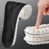 1 Paar Hochelastische Latex-Einlegesohle, Atmungsaktives Stoßdämpfendes Polster zur Unterstützung des Fußgewölbes, Orthopädisches Design, Vielseitige weiche Einlegesohle für Sport und täglichen Gebrauch