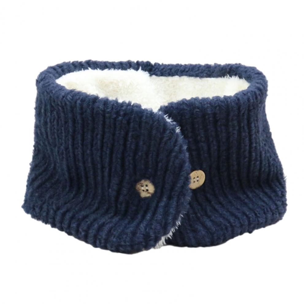 Hřejivá šála Unisex šála Útulná zimní šála pro muže ženy Měkký fleecem podšitý nákrčník se zapínáním na knoflíky pro pohodlí v počasí