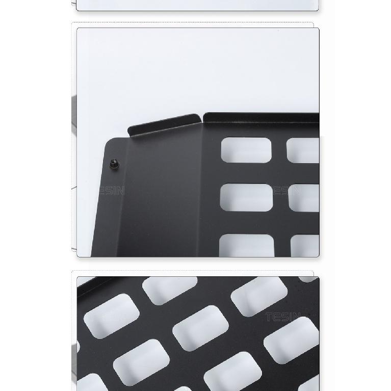 TESIN Auto Zadní řada Střecha Úložný prostor zavazadel Rozšiřovací organizér Police Příslušenství pro Jeep Wrangler JL Gladiator JT