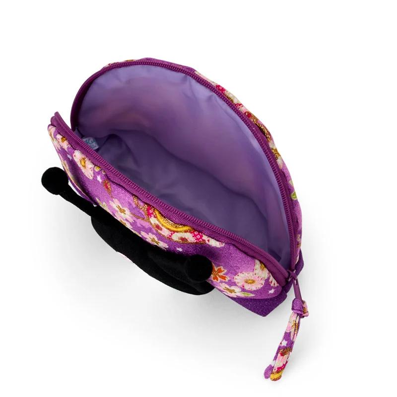 Sanrio KUROMI Pouch ( Japanese Style Face ) Japan NEW