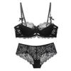 Sexy Lace Underwear Thin Half Cup Large Size French Underwear Big Chest Small Top Support Bra