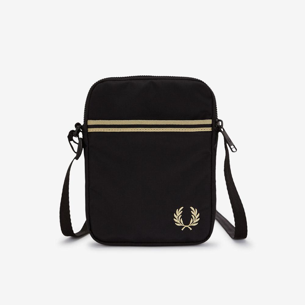 Fred Perry Tipd Tape Small Side Bag - Black Cfpu2612809-102