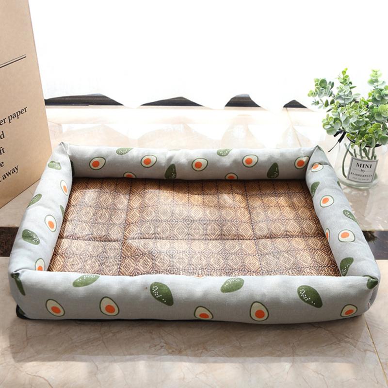 Summer Pet Cooling Mat Square Breathable Dog Cat Bed Cushion Pet Products Accessories