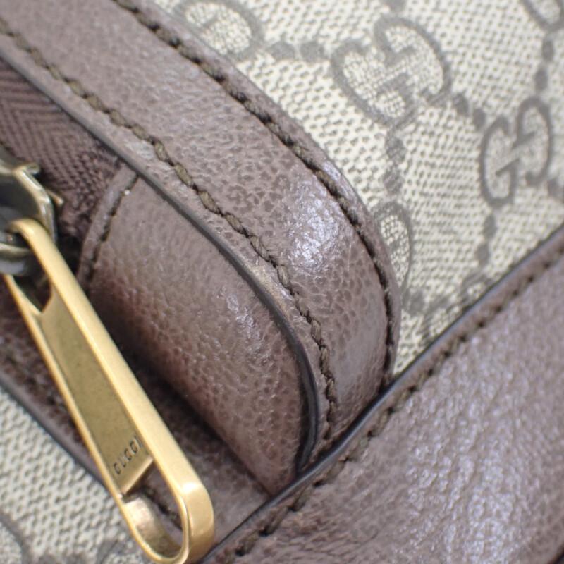 Gucci 547965_9U8BT_8994 Batoh · Denní batoh béžový Plátno GG Supreme/kůže Dámský