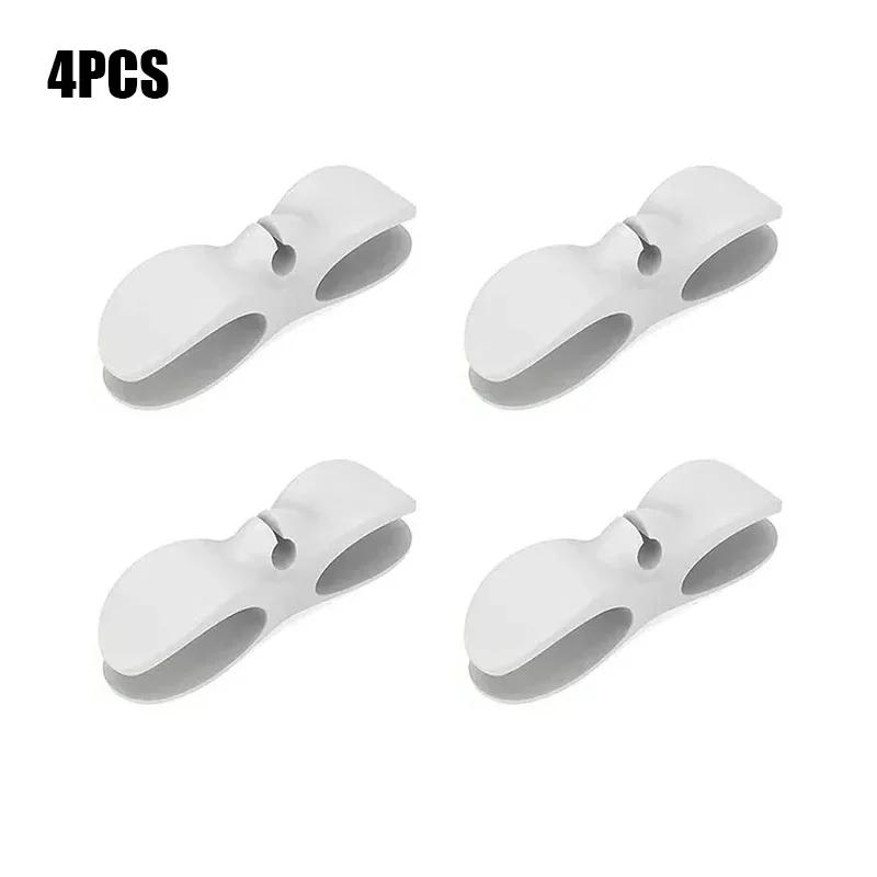 

Desktop cable organizer wall charging fixed sticker no drilling no marking fixture data headphone