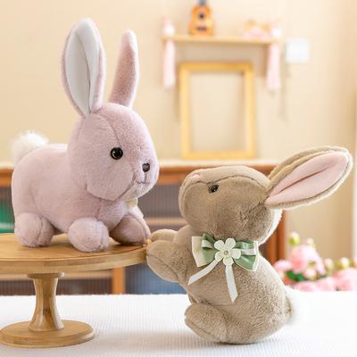 Super Cute Rabbit Plush Toys Children's Birthday Gift Doll Machine Office Ornaments Wedding Throws