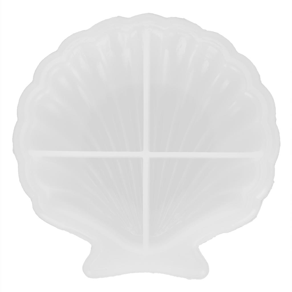 Muschel Schmuckablage Form Muschel Silikon Aufbewahrungsplatte Form für DIY Basteln Heimdekoration